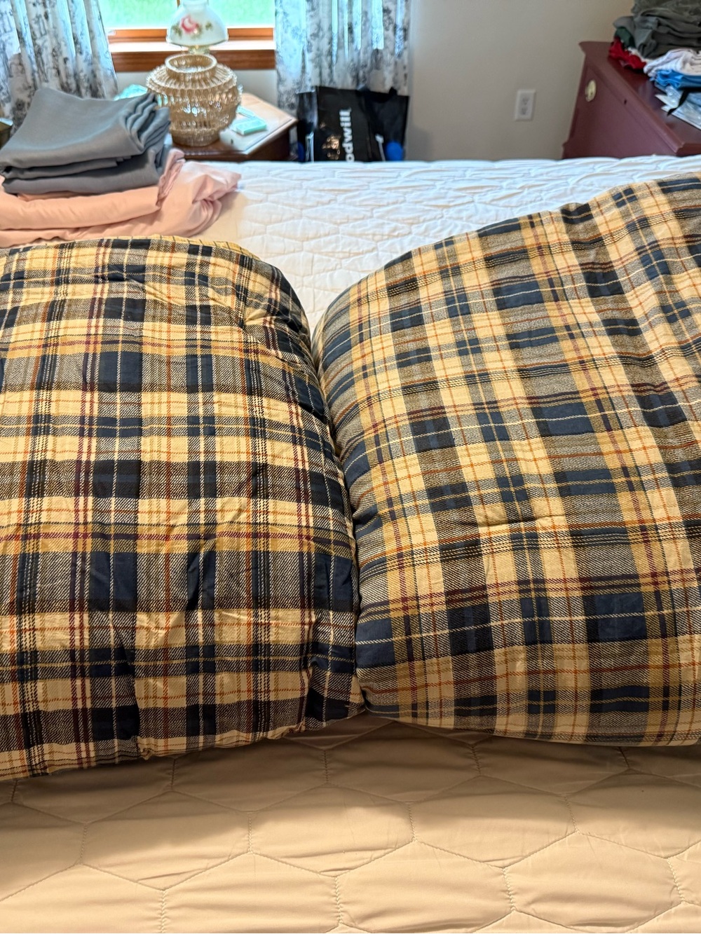 Eddie Bauer Home Queen comforters (2)